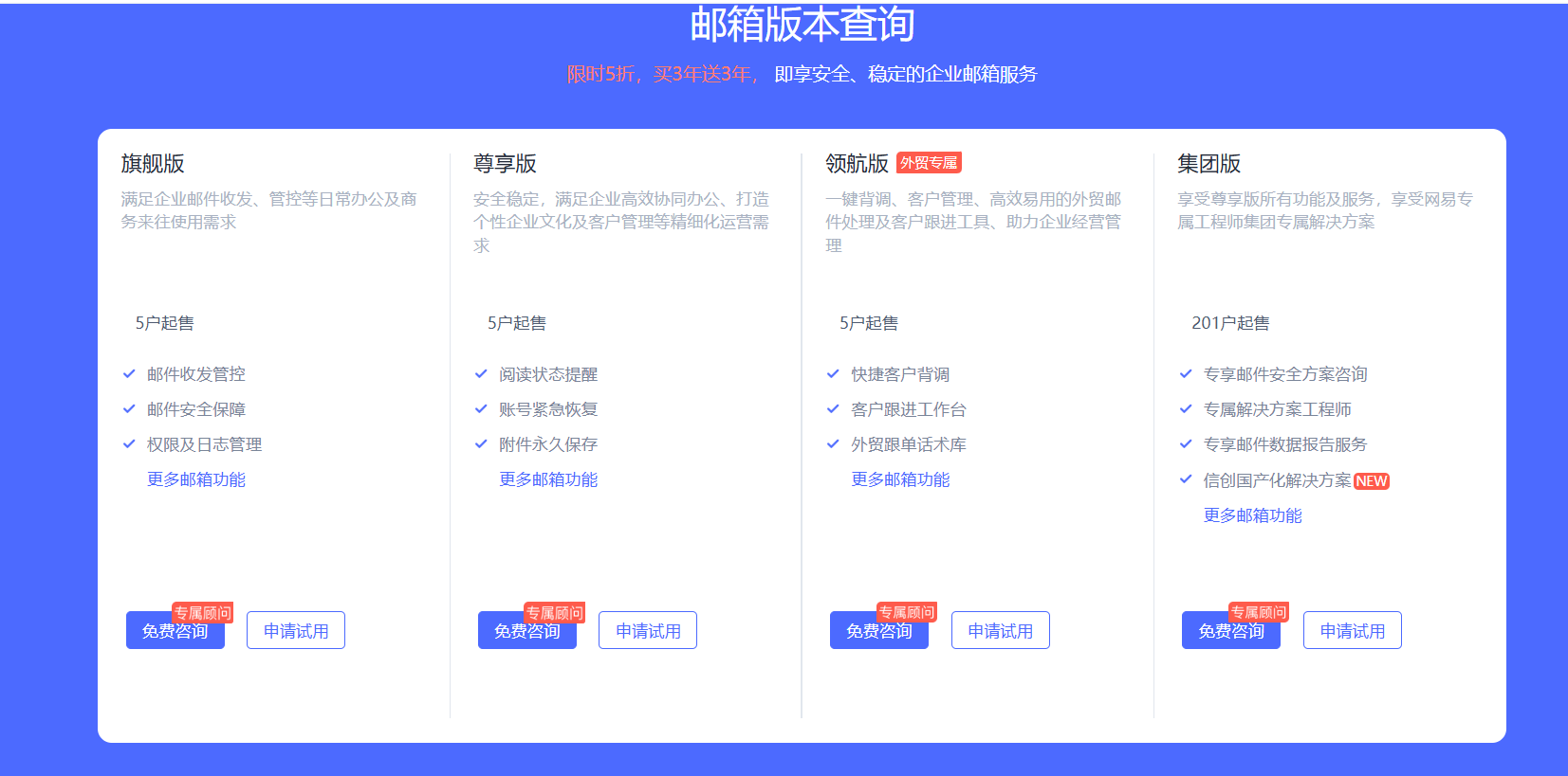 網易企業郵箱